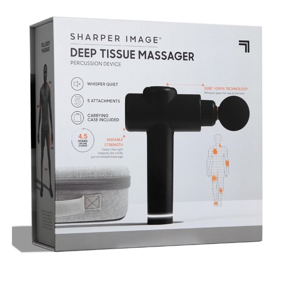 Sharper Image Other - Sharper Image Deep Tissue Massager Percussion Device with Case